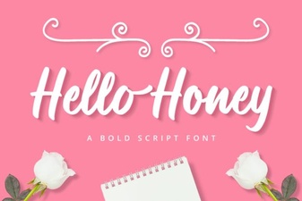 Hello Honey Font - Free Script Font Download