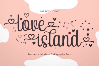 Love Island Font – Free Stylish Typeface for Bold Designs