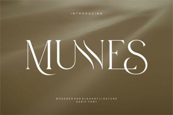 Munnes Font: a Creative and Versatile Typeface for Designers