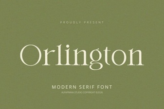 Orlington Font: Modern Typography for Creative Projects