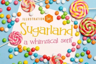 Sugarland Family Font: Creative Typography for Every Project